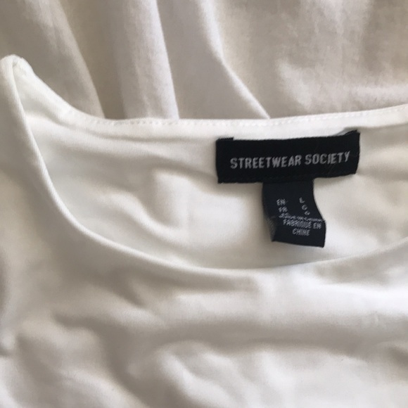 WHITE THONG BODYSUIT - Picture 3 of 3